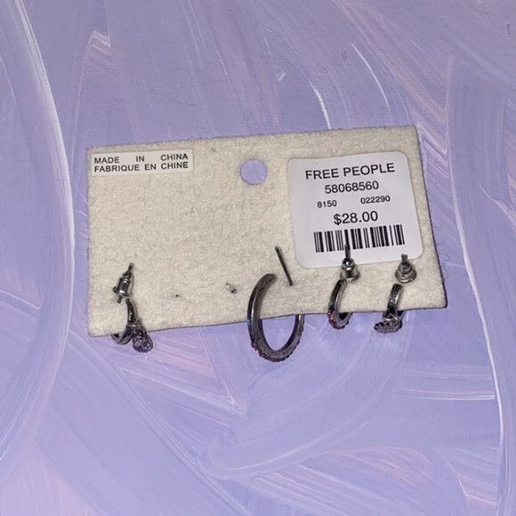 Free People La Fleur Earring Set - Picture 4 of 4